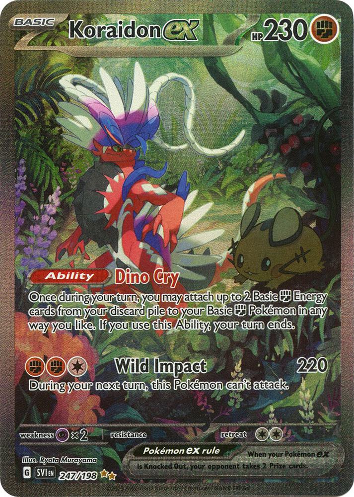 Koraidon ex - 247/198 - SV01: Scarlet & Violet