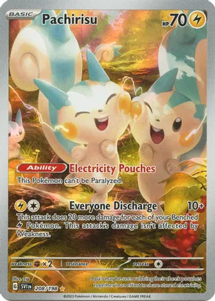 Pachirisu - 208/198 - SV01: Scarlet & Violet Base Set (SV1)