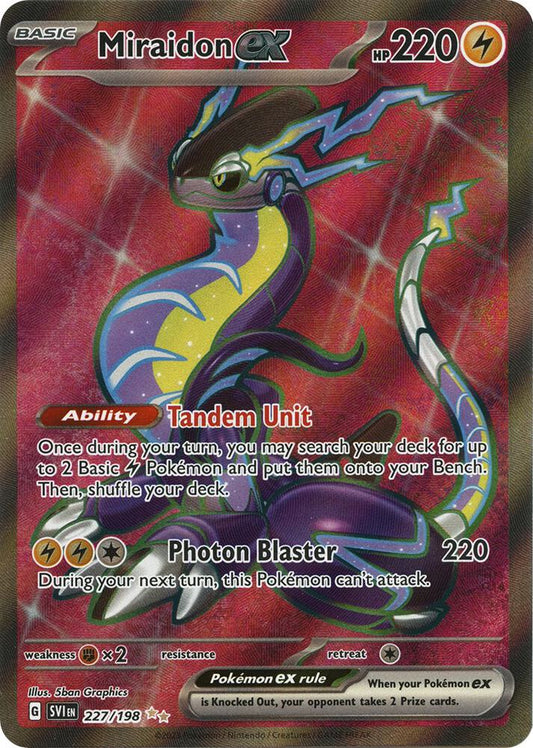 Miraidon ex - 227/198 - SV01: Scarlet & Violet Base Set