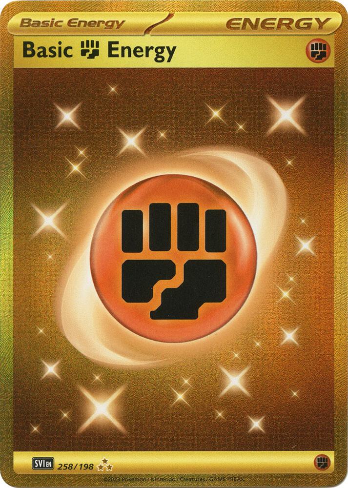 Basic Fighting Energy - 258/198 - SV01: Scarlet & Violet