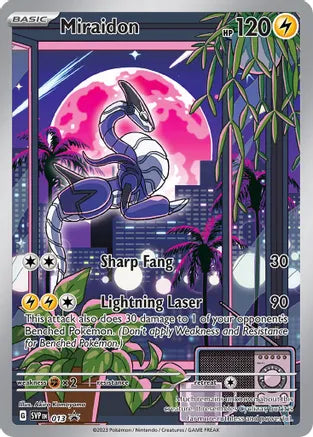 Miraidon - 013 - SV: Scarlet & Violet Promo Cards