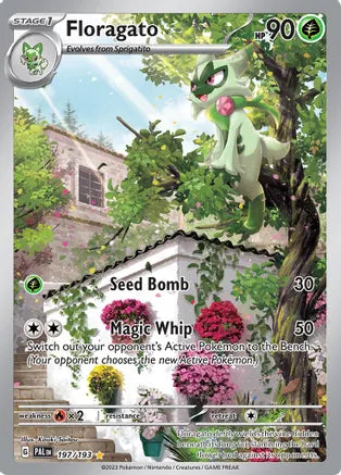 Floragato - 197/193 - SV02: Paldea Evolved (SV02) Illustration Rare