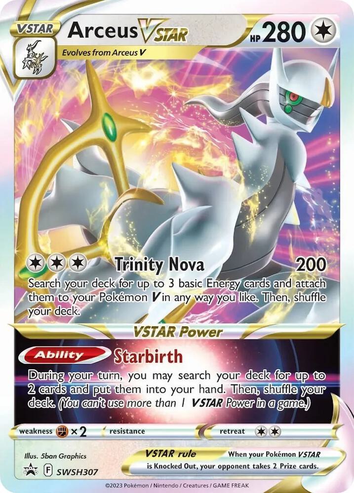 Arceus VSTAR - SWSH307 - Sword & Shield (Promo)