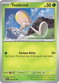 Toedscool - 004/091 - Paldean Fates (Reverse Holo)