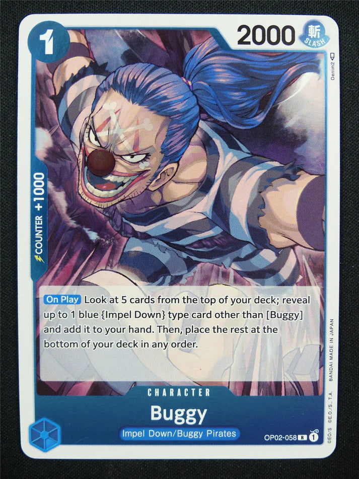 Buggy - OP02-058 - Paramount War (Foil)