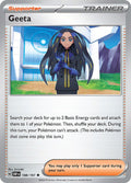 Geeta  - 188/197 - Obsidian Flames (Holo)