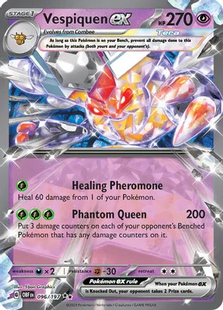 Vespiquen ex - 096/197 - SV03: Obsidian Flames (OBF)