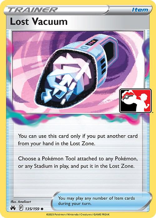 Lost Vacuum - 135/159 - League Stamped Holo