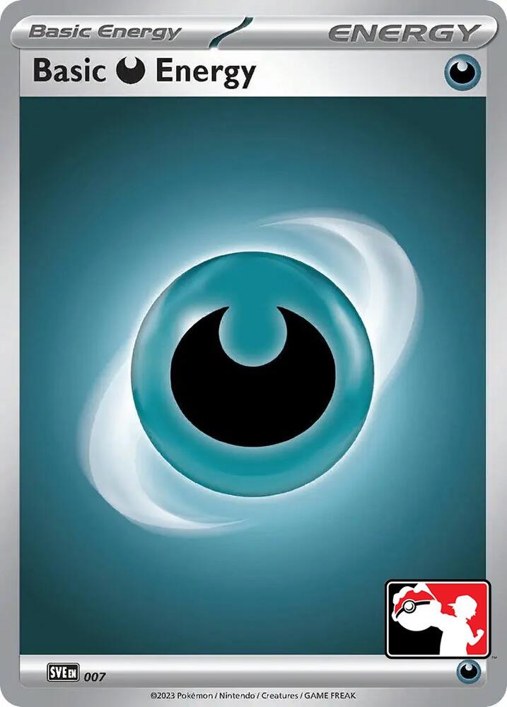 Basic Darkness Energy 007 - League Stamped Reverse Holo