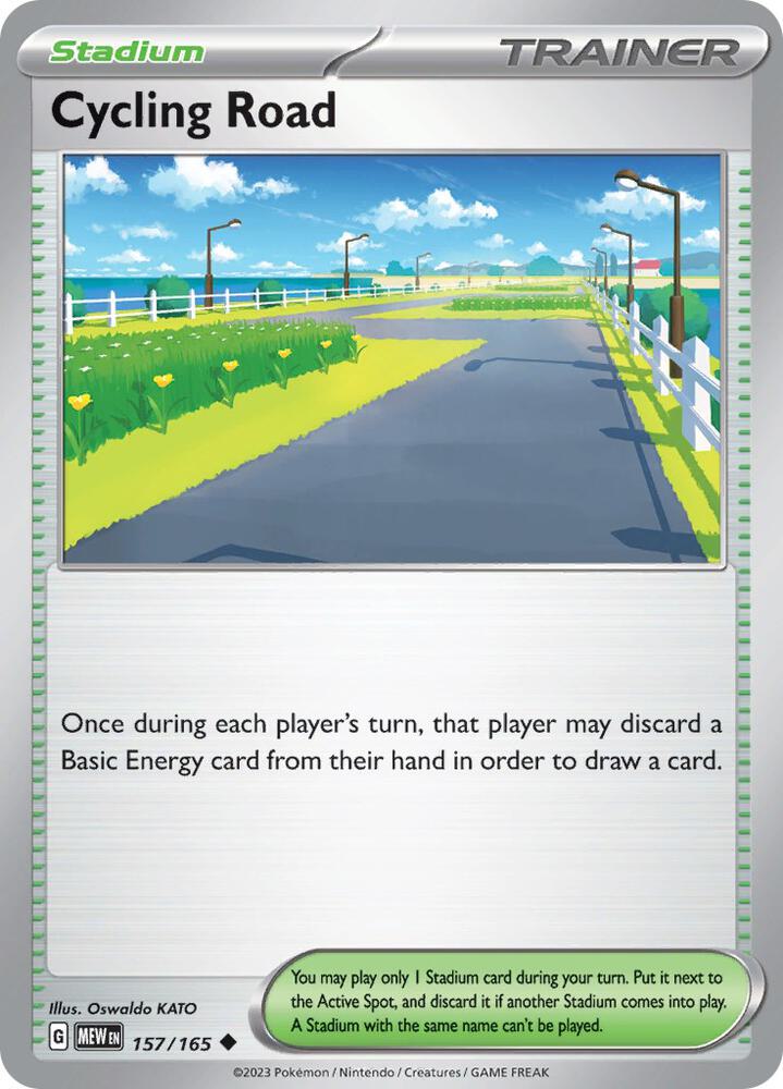 Cycling Road - 157/165 - Scarlet & Violet 151
