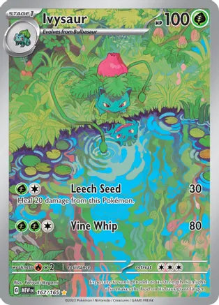 Ivysaur - 167/165 - SV: Scarlet and Violet 151 (MEW)