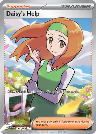 Daisy's Help - 195/165 - SV: Scarlet and Violet 151 (MEW)