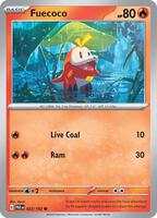 Fuecoco  - 023/182  - Paradox Rift  - (Reverse Holo)
