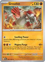 Groudon  - 093/182  - Paradox Rift  - (Holo)