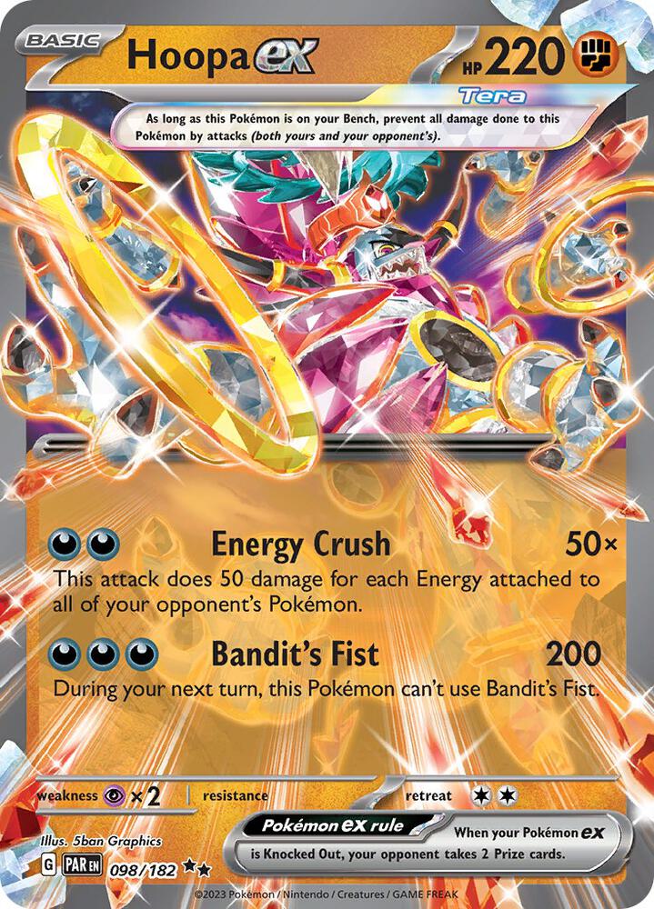 Hoopa ex - 098/182 - SV04: Paradox Rift