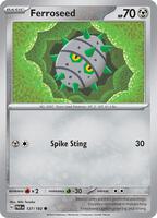 Ferroseed  - 127/182  - Paradox Rift  - (Reverse Holo)