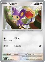 Aipom  - 145/182  - Paradox Rift  - (Reverse Holo)