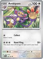 Ambipom  - 146/182  - Paradox Rift  - (Reverse Holo)