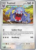 Exploud  - 150/182  - Paradox Rift  - (Reverse Holo)