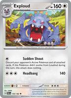 Exploud  - 150/182  - Paradox Rift  - (Reverse Holo)