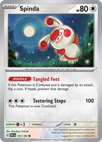 Spinda  - 151/182  - Paradox Rift  - (Reverse Holo)