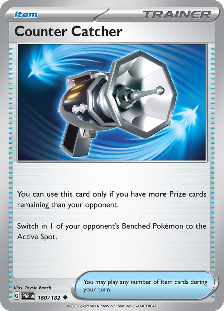 Counter Catcher - 160/182 - Paradox Rift (Reverse Holo)