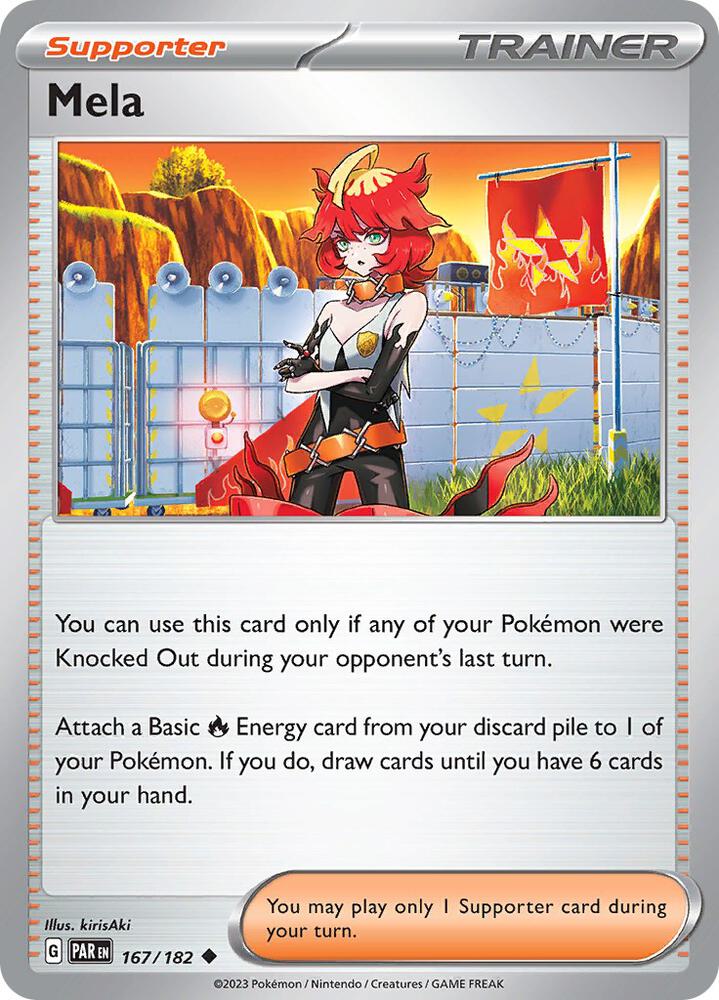 Mela - 167/182 - Paradox Rift (Reverse Holo)