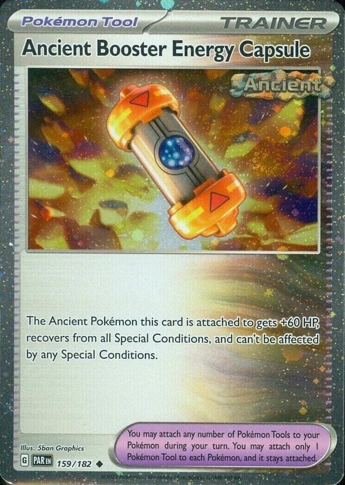 Ancient Booster Energy Capsule - 159/182 - Paradox Rift (Holo)