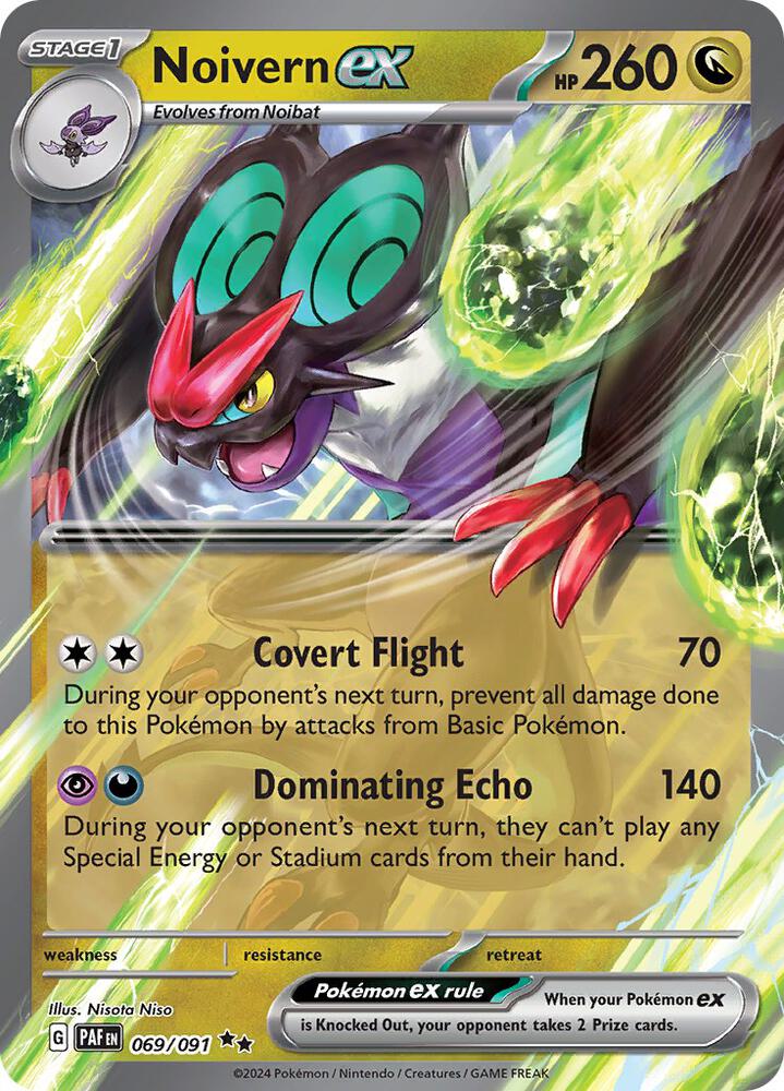 Noivern ex - 069/091 - SV: Paldean Fates