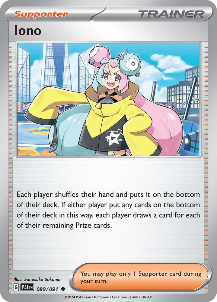 Iono - 080/091 - SV: Paldean Fates