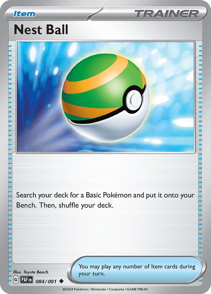 Nest Ball - 084/091 - Paldean Fates