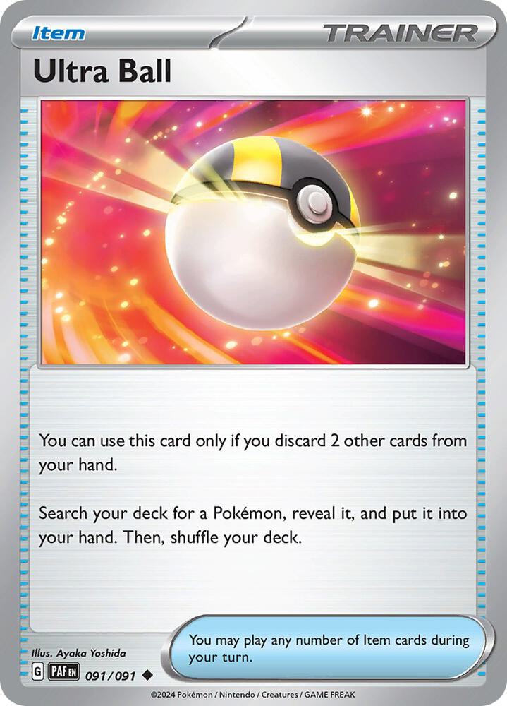 Ultra Ball - 091/091 - Paldean Fates