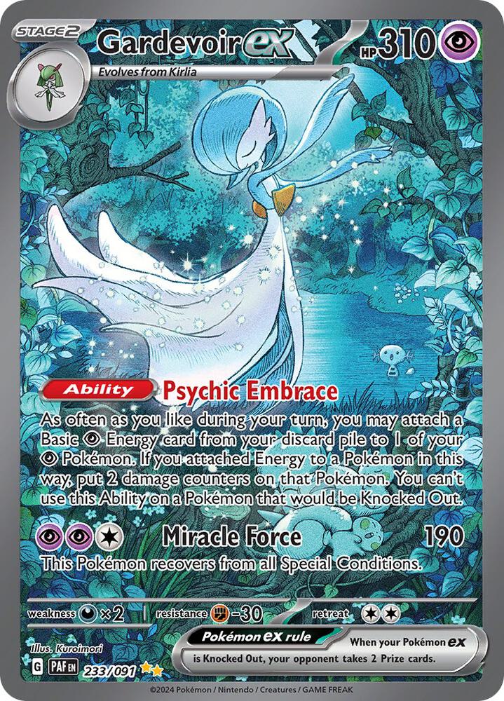 Gardevoir ex - 233/091 - SV: Paldean Fates (PAF)