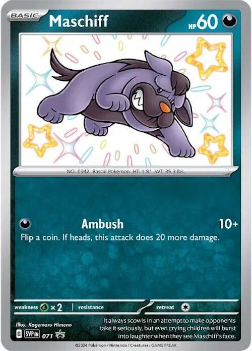 Maschiff - 071 - SV: Scarlet & Violet Promo Card