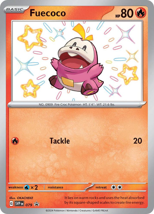 Fuecoco - 079 - SV: Scarlet & Violet Promo Card