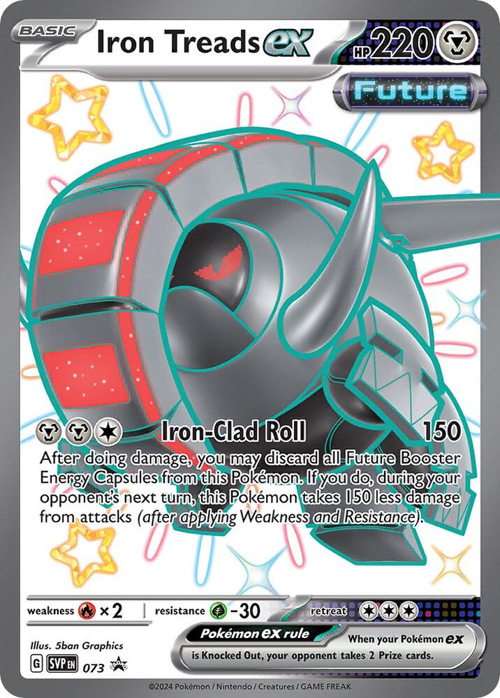 Iron Treads EX - 073 - Scarlet and Violet Promo