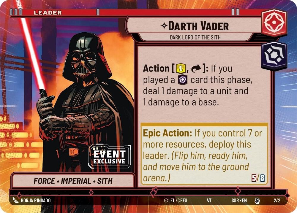 Darth Vader - Dark Lord of the Sith (Hyperspace) - Event Exclusive Promo