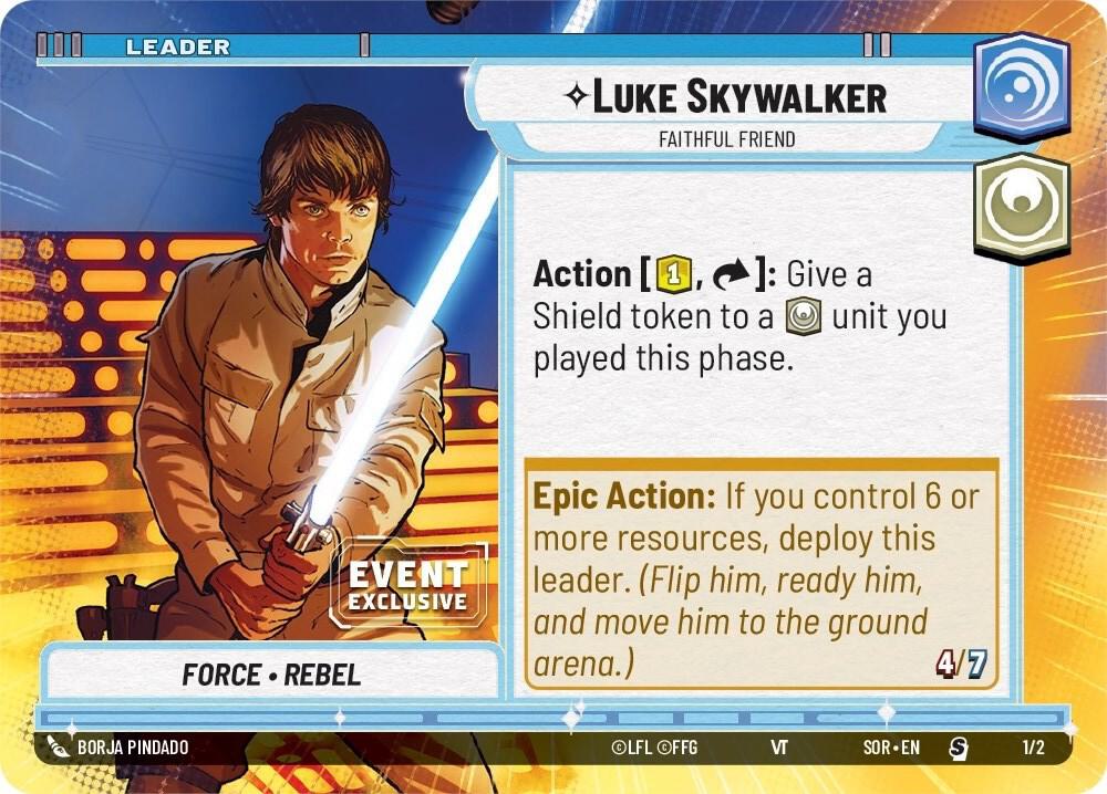Luke Skywalker - Faithful Friend (Hyperspace) - Event Exclusive Promo