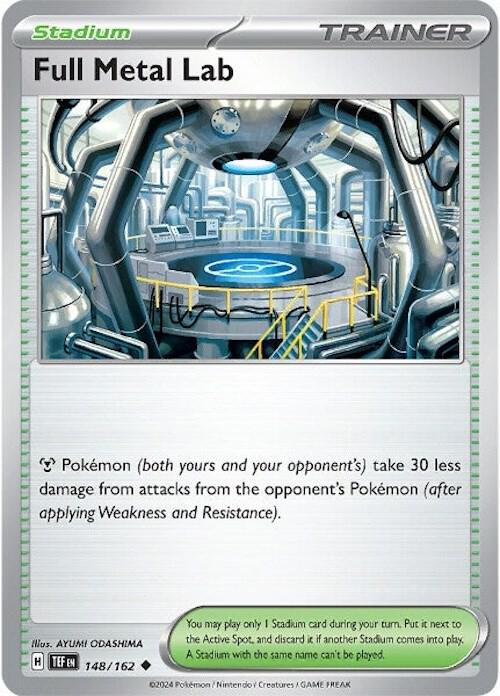 Full Metal Lab - 148/162 - Temporal Forces (Reverse Holo)