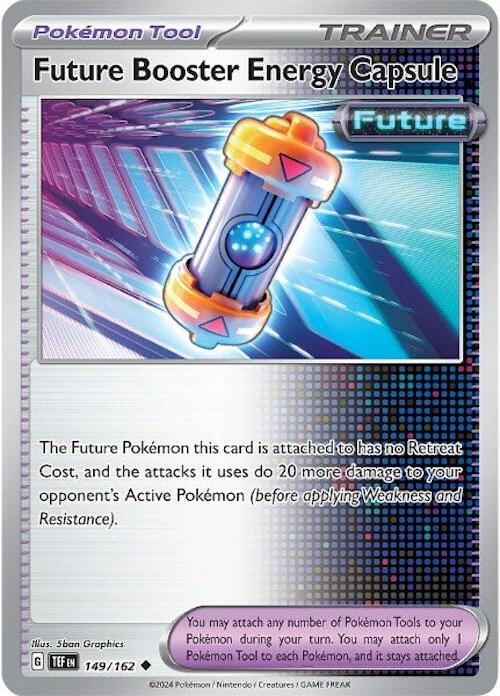 Future Booster Energy Capsule - 149/162 - Temporal Forces (Reverse Holo)