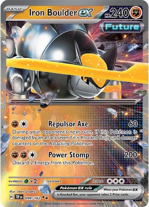 Iron Boulder ex - 099/162 - SV05: Temporal Forces (TEF)