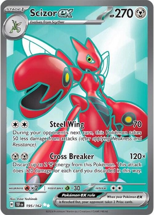 Scizor ex - 195/162 - SV05: Temporal Forces