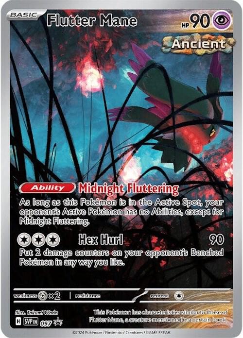 Flutter Mane - 097 - SV: Scarlet & Violet Promo Card