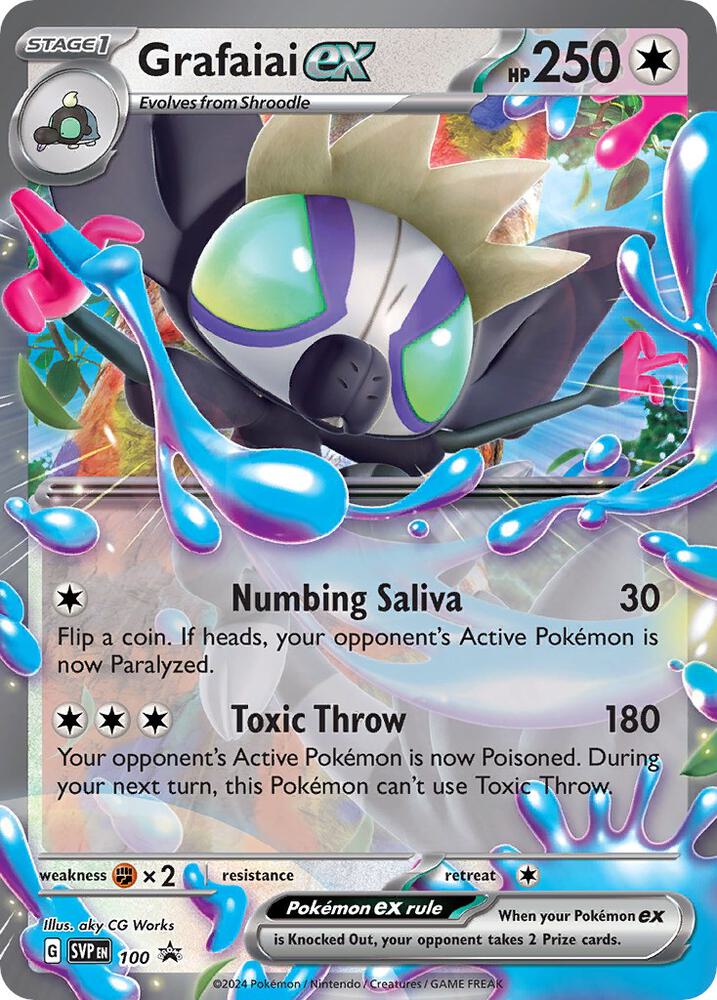 Grafaiai ex - 100 - SV: Scarlet & Violet Promo