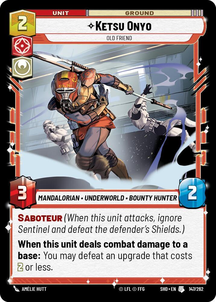 Ketsu Onyo - Old Friend - 147/262 - Shadows of the Galaxy