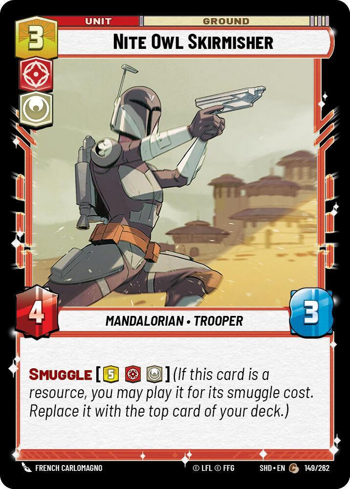 Nite Owl Skirmisher- 149/262 - Shadows of the Galaxy