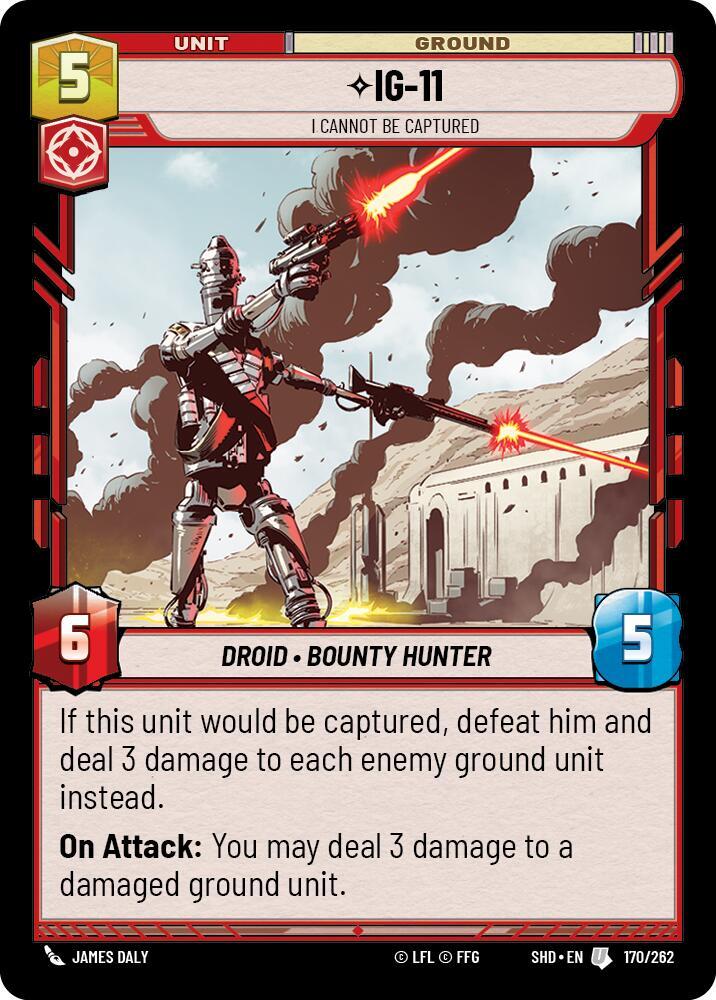 IG-11 - I Cannot Be Captured - 170/262 - Shadows of the Galaxy