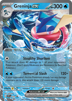 Greninja ex - 054/215 - SV: Scarlet & Violet Black Star Promos (PR-SV)