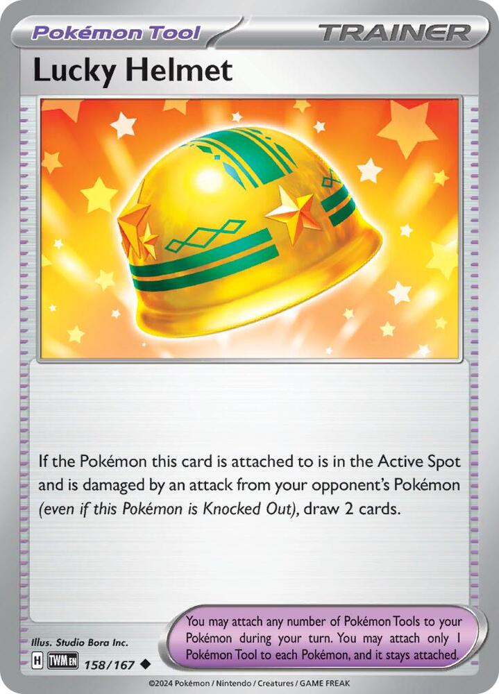 Lucky Helmet - 158/167 - Twilight Masquerade (Reverse Holo)