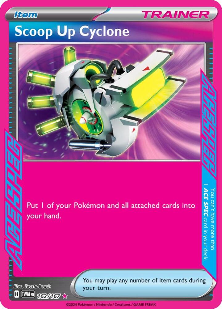 Scoop Up Cyclone - 162/167 - SV06: Twilight Masquerade (TWM)